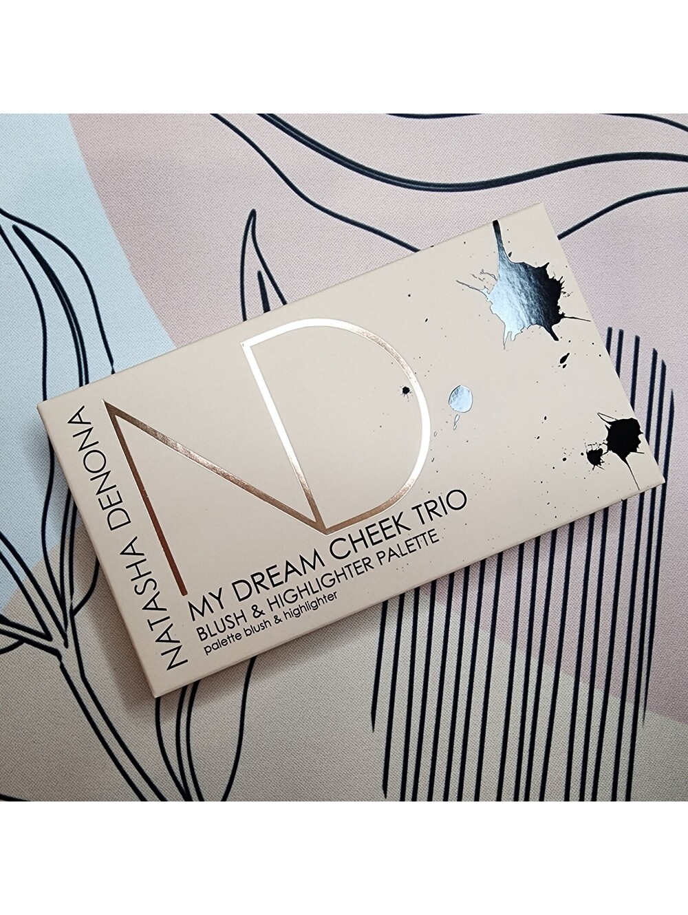 Natasha Denona My Dream Cheek Trio Blush & Highlighter Palette